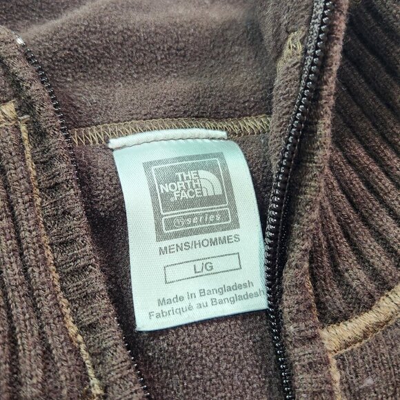 North Face Men's 1/4 Zip Pullover Size Large - Picture 2 of 5